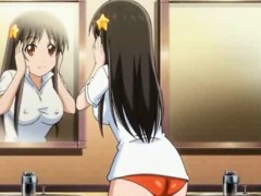 Busty Hentai Cutie Teasing Big Dong