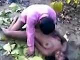 Cute Indian Slut Getting Fucked Outdoors