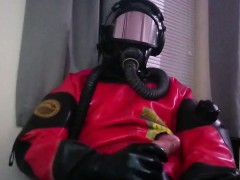 Drysuit cum and wank