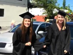 Alex Chance Blowing A Big Fat Cock At The Graduation Day