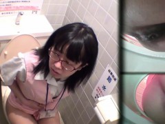 Uniformed Asian Pissing