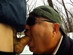 outdoor cock sucking