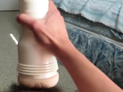 Fucking and Cumming Inside A Fleshlight